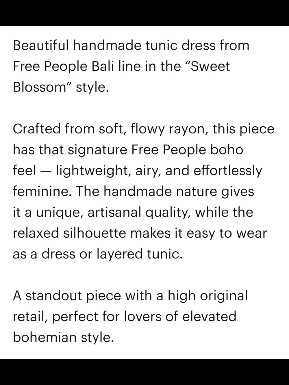 NWOT Free People Bali Sweet Blooms Mini Dress XS - Picture 9 of 13